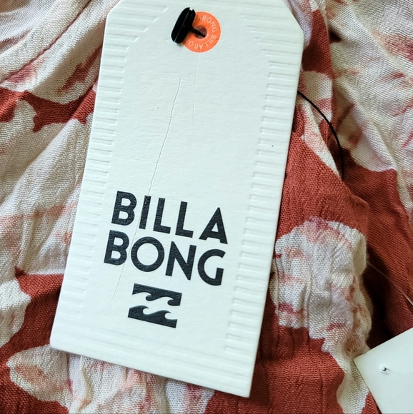 NWT Billabong Petite Strappy Floral Maxi Dress - Picture 10 of 13